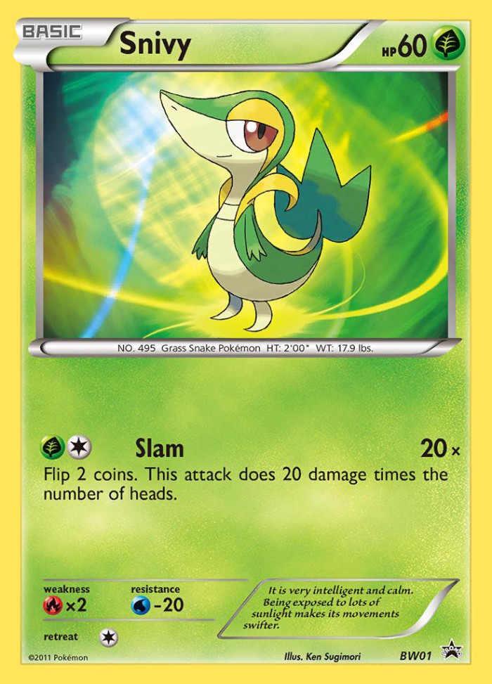 Carte Pokémon: Snivy [Vipélierre]