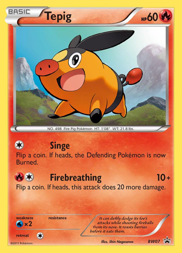 Carte Pokémon: Tepig [Gruikui]