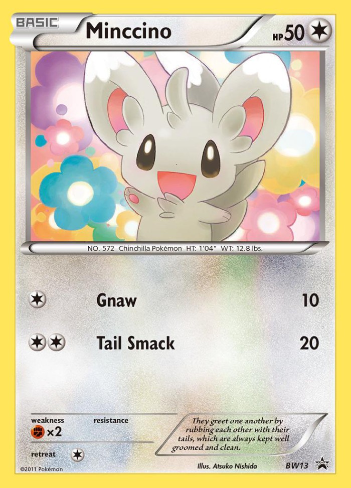 Carte Pokémon: Minccino [Chinchidou]