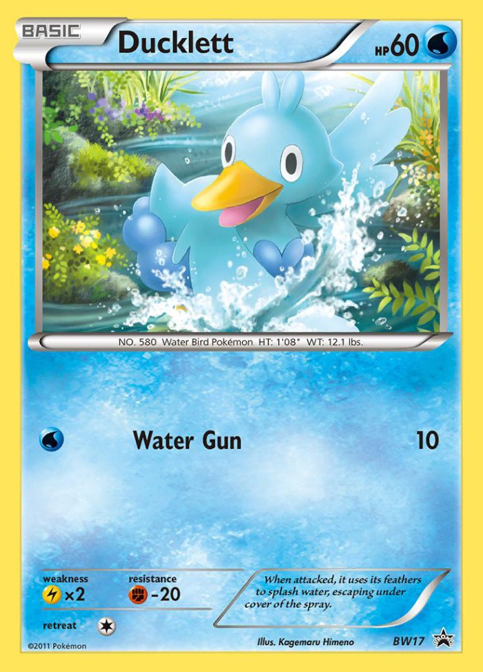 Carte Pokémon: Ducklett [Couaneton]