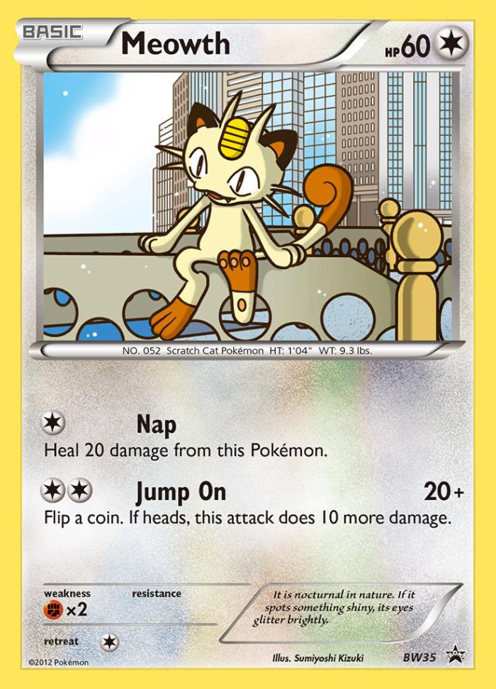 Carte Pokémon: Meowth [Miaouss]