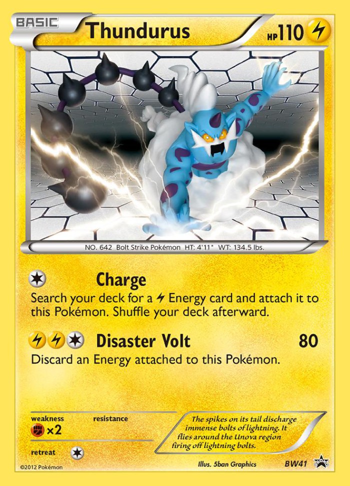 Carte Pokémon: Thundurus [Fulguris]