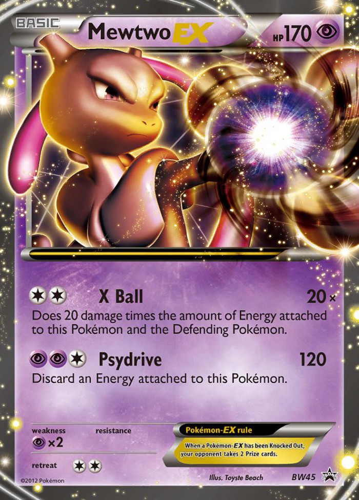 Carte Pokémon: Mewtwo EX [Mewtwo EX]