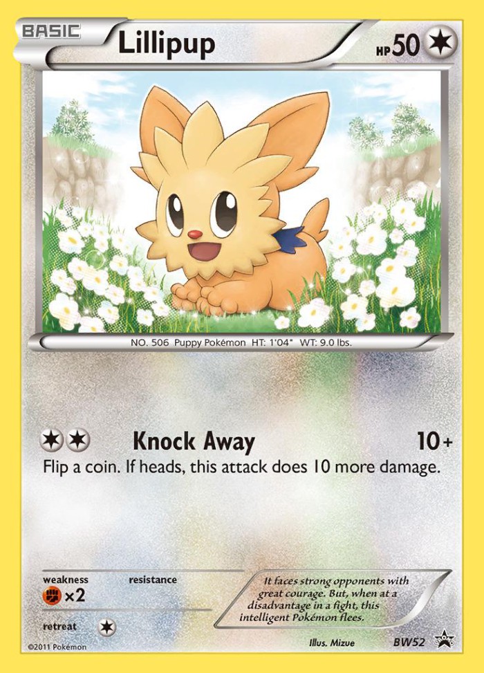 Carte Pokémon: Lillipup [Ponchiot]