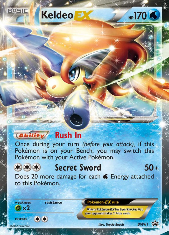 Carte Pokémon: Keldeo EX [Keldeo EX]