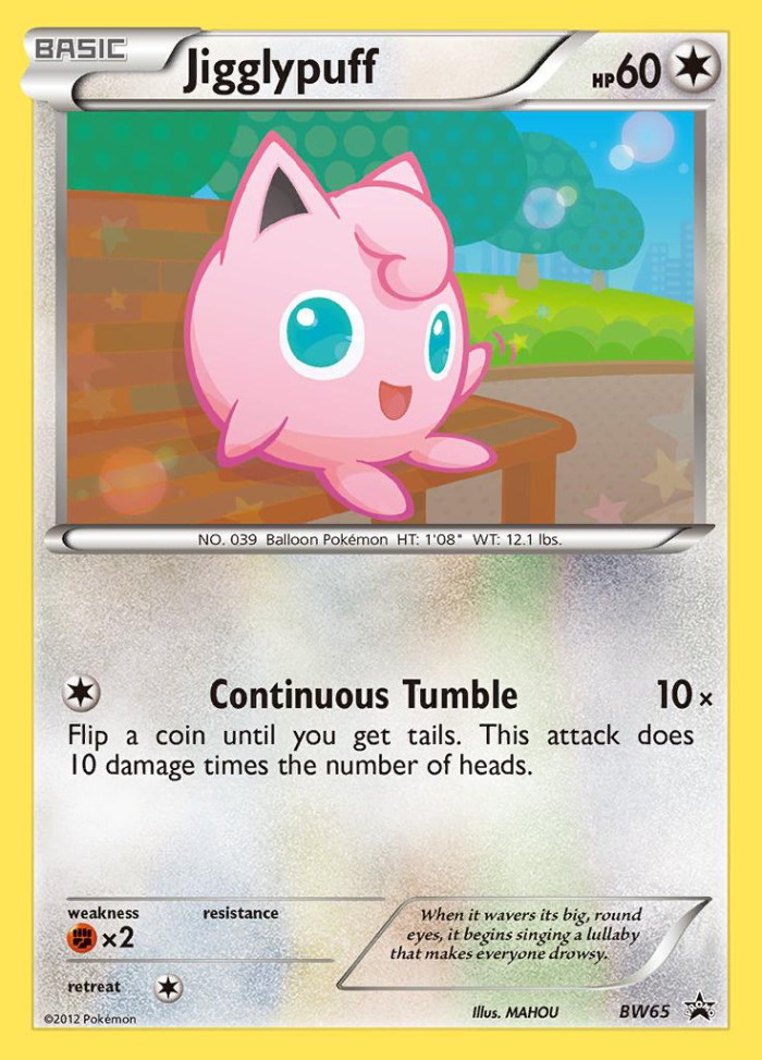 Carte Pokémon: Jigglypuff [Rondoudou]