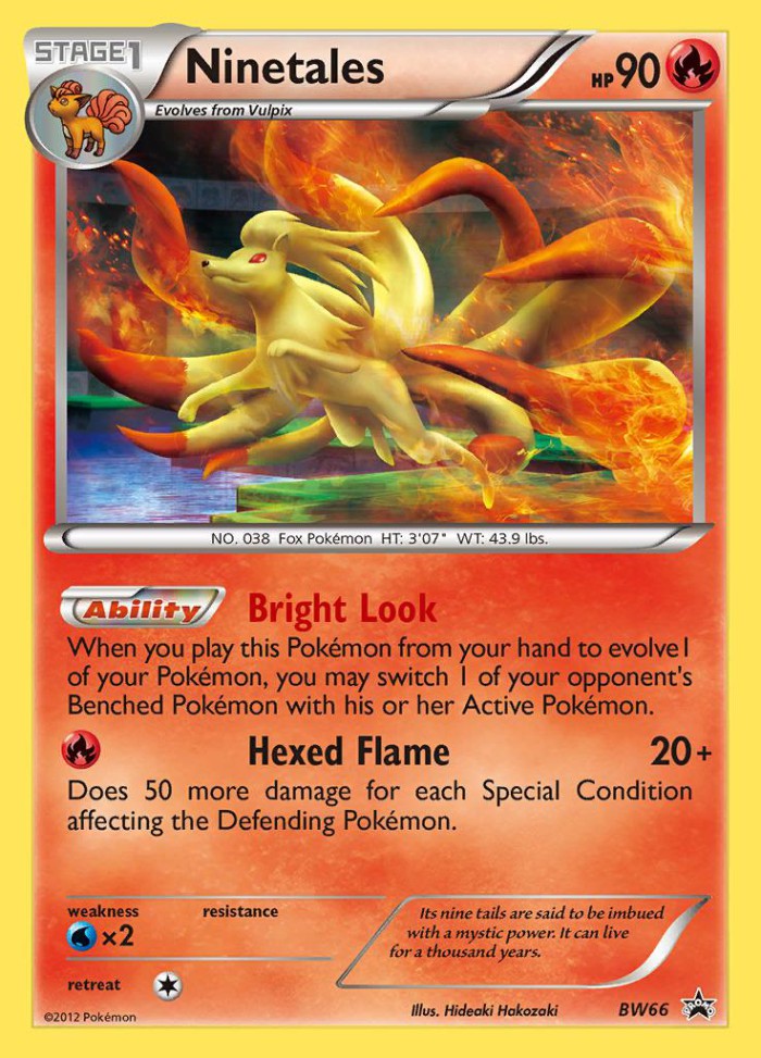 Carte Pokémon: Ninetales [Feunard]