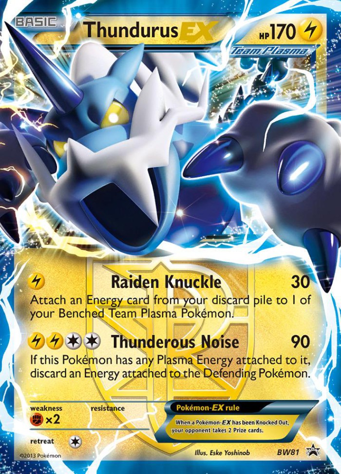 Carte Pokémon: Thundurus EX [Fulguris EX]