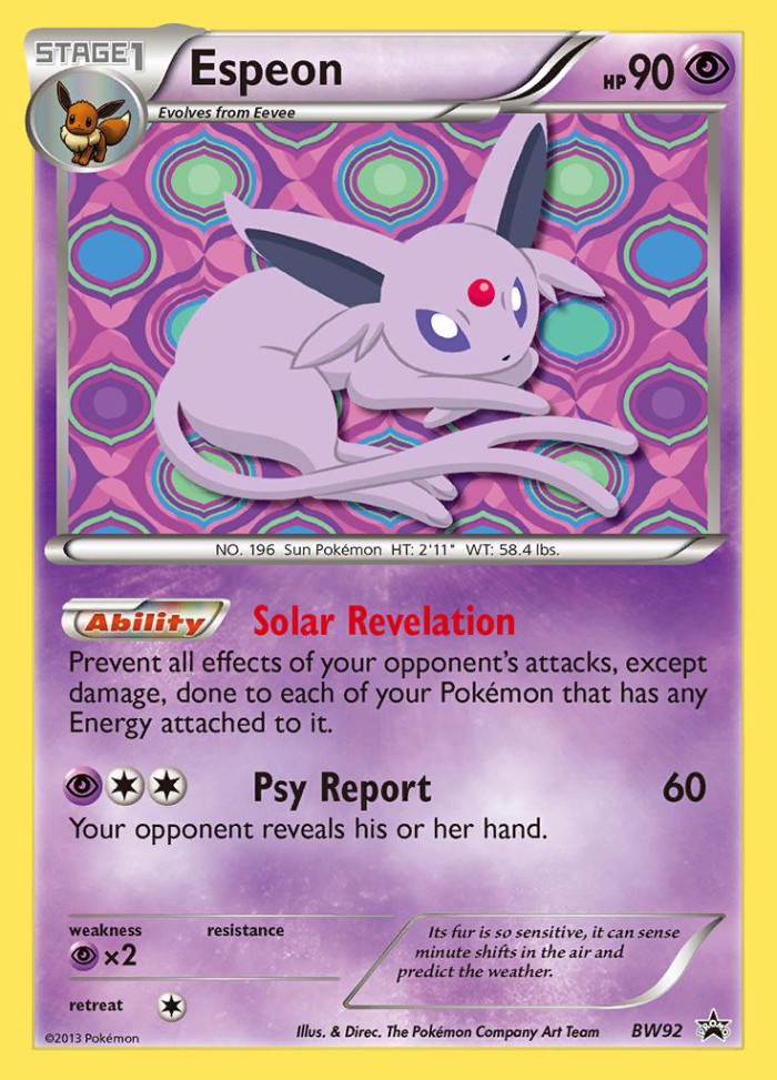 Carte Pokémon: Espeon [Mentali]