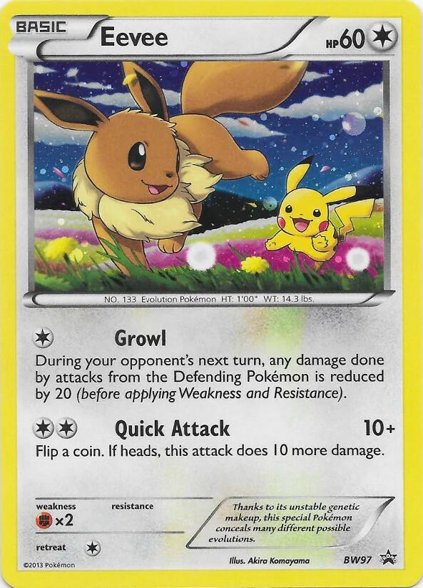 Carte Pokémon: Eevee [Évoli]