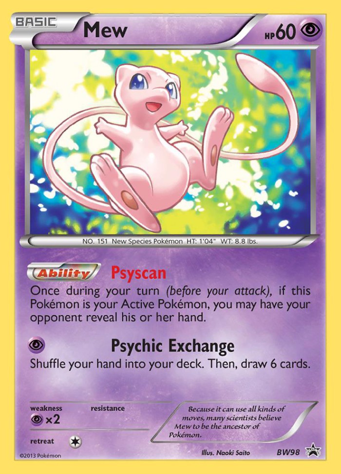 Carte Pokémon: Mew [Mew]