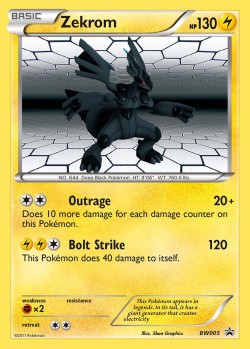 Carte Pokémon: Zekrom