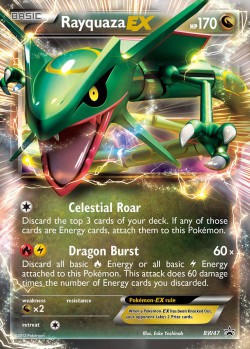 Carte Pokémon: Rayquaza EX