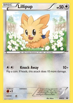 Carte Pokémon: Lillipup