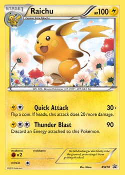 Carte Pokémon: Raichu