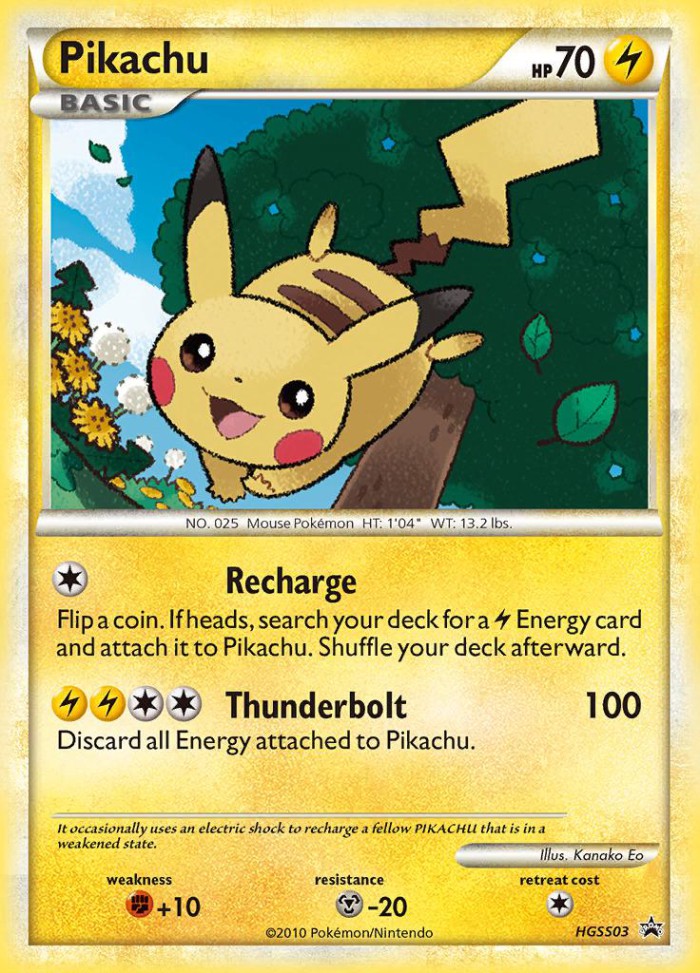 Carte Pokémon: Pikachu [Pikachu]