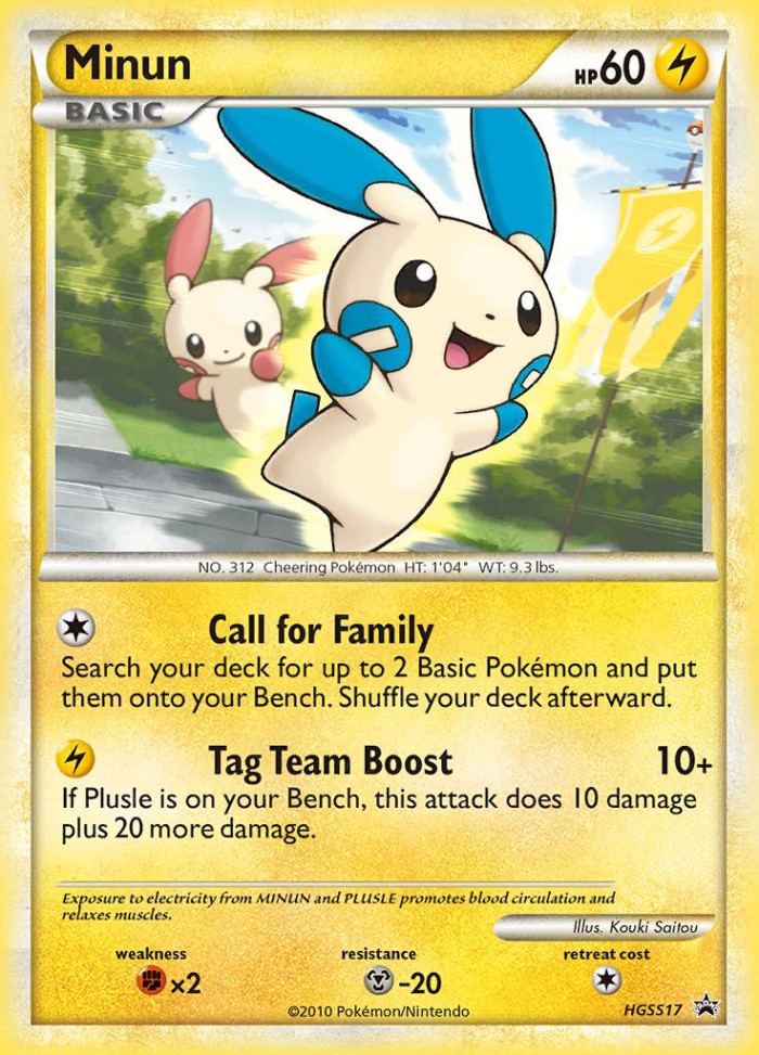 Carte Pokémon: Minun [Négapi]