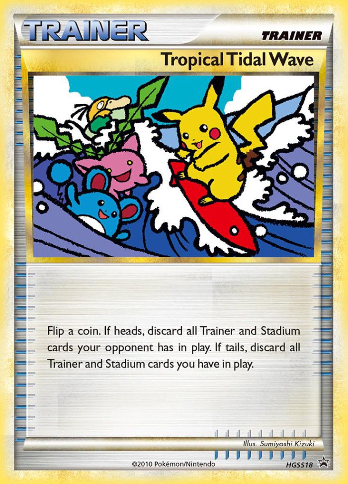 Carte Pokémon: Tropical Tidal Wave [Raz-de-marée tropical]