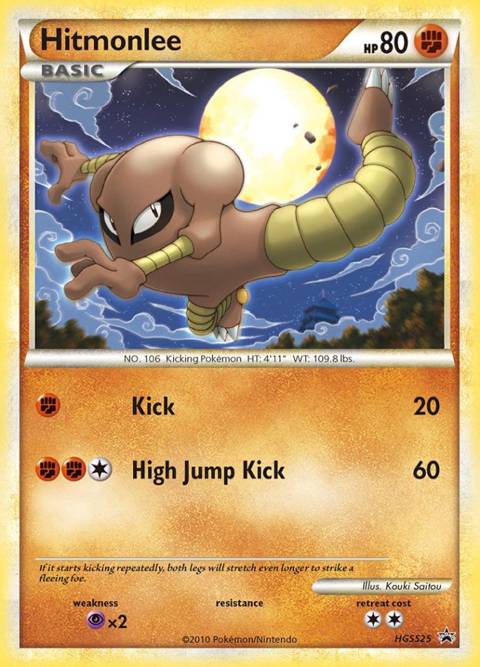 Carte Pokémon: Hitmonlee [Kicklee]