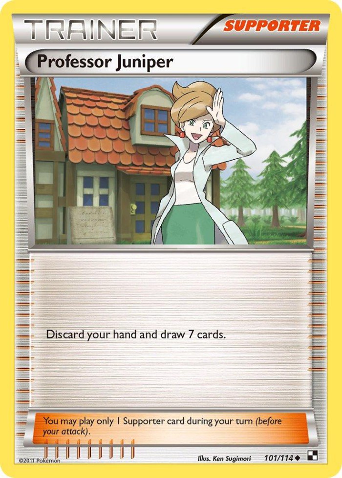 Carte Pokémon: Professor Juniper [Professeur Keteleeria]