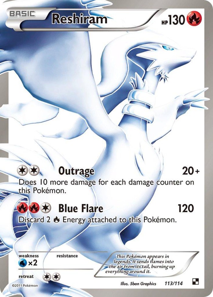 Carte Pokémon: Reshiram [Reshiram]