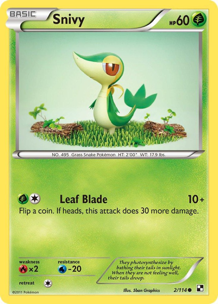 Carte Pokémon: Snivy [Vipélierre]