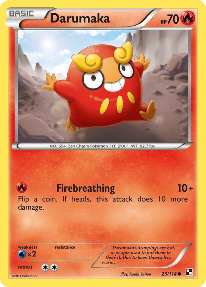 Carte Pokémon: Darumaka [Darumarond]