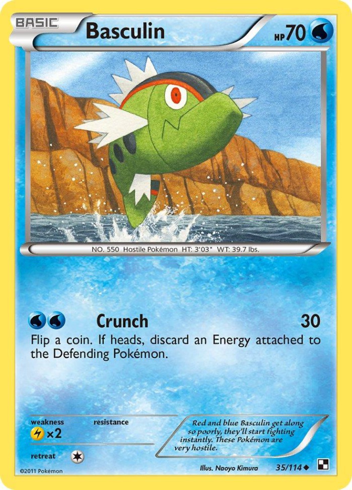 Carte Pokémon: Basculin [Bargantua]