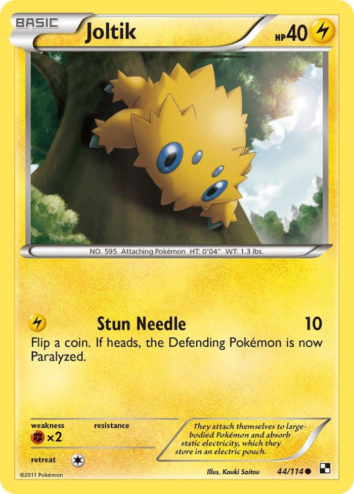 Carte Pokémon: Joltik [Statitik]