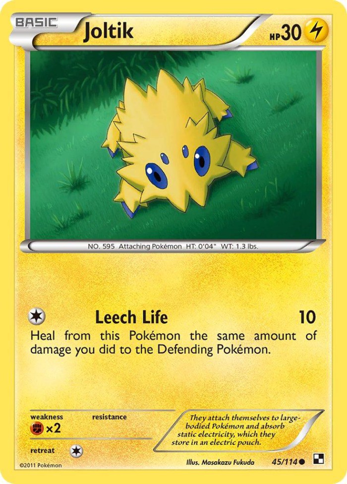 Carte Pokémon: Joltik [Statitik]