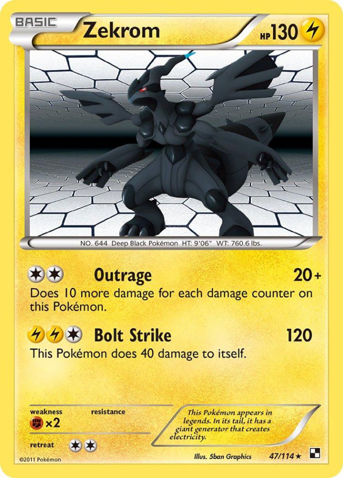 Carte Pokémon: Zekrom [Zekrom]