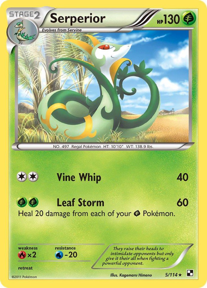 Carte Pokémon: Serperior [Majaspic]