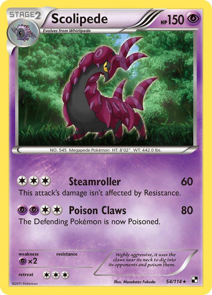 Carte Pokémon: Scolipede [Brutapode]