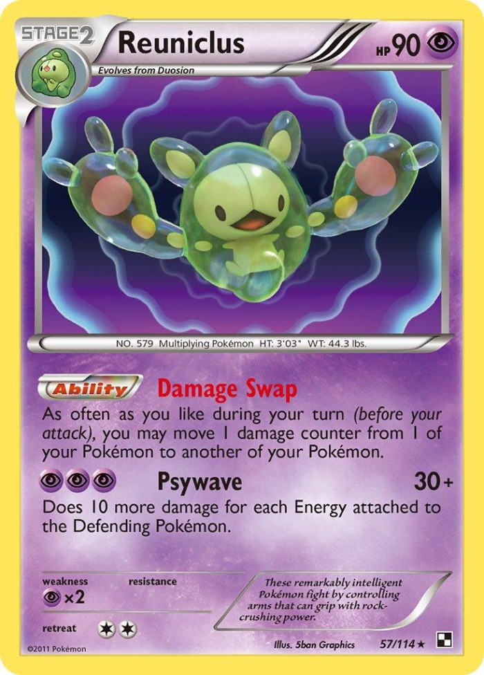 Carte Pokémon: Reuniclus [Symbios]