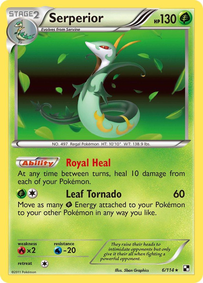 Carte Pokémon: Serperior [Majaspic]