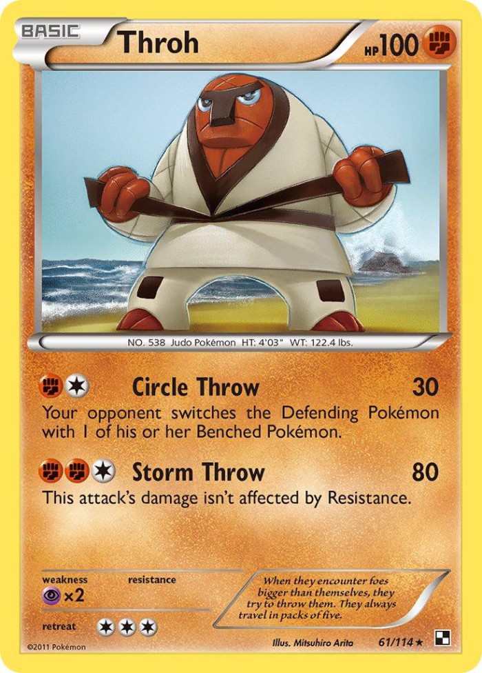 Carte Pokémon: Throh [Judokrak]