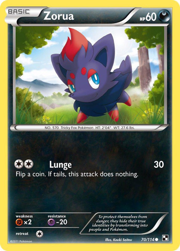 Carte Pokémon: Zorua [Zorua]