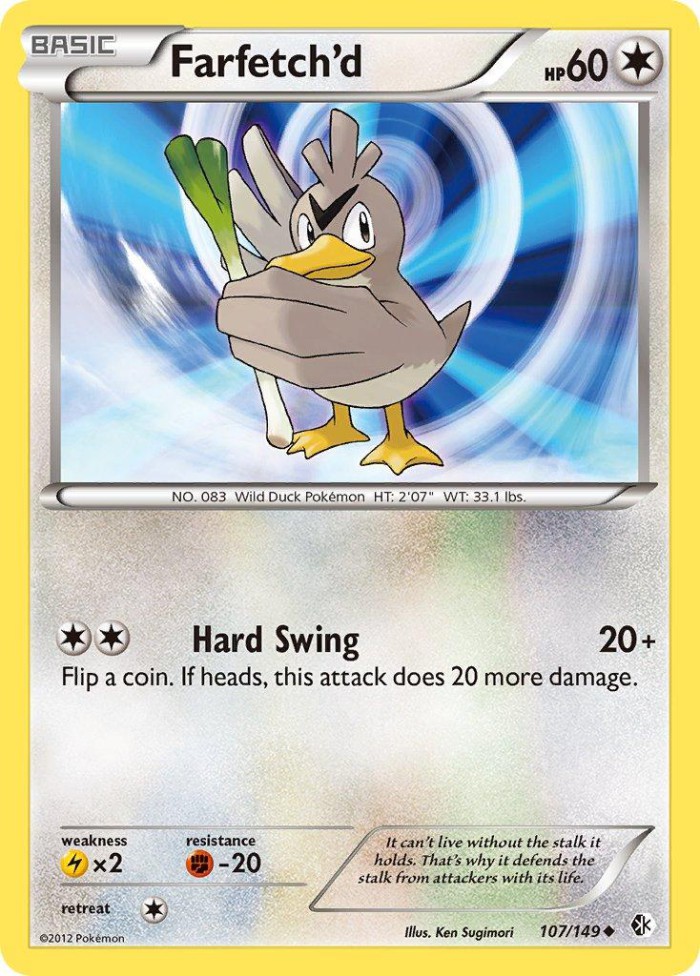 Carte Pokémon: Farfetch'd [Canarticho]