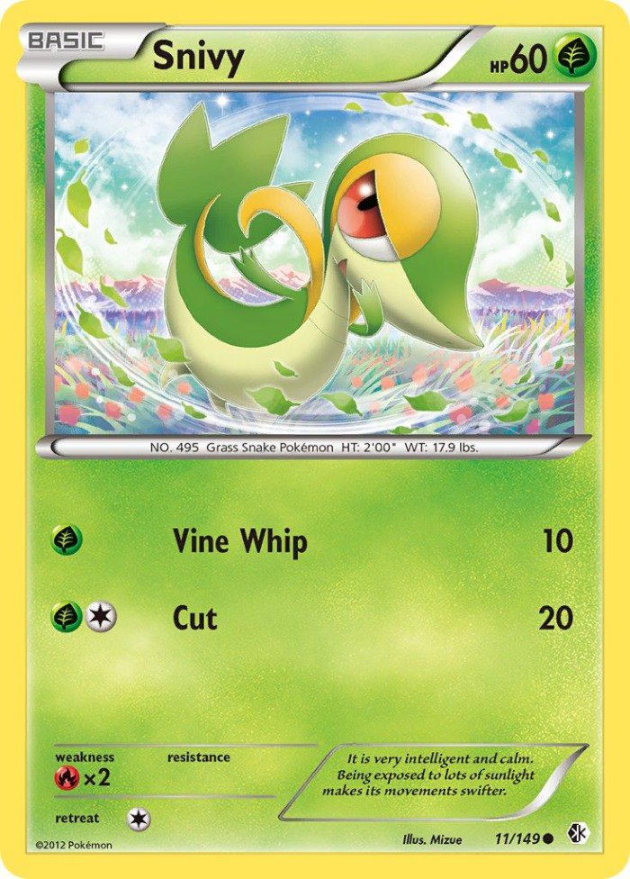 Carte Pokémon: Snivy [Vipélierre]