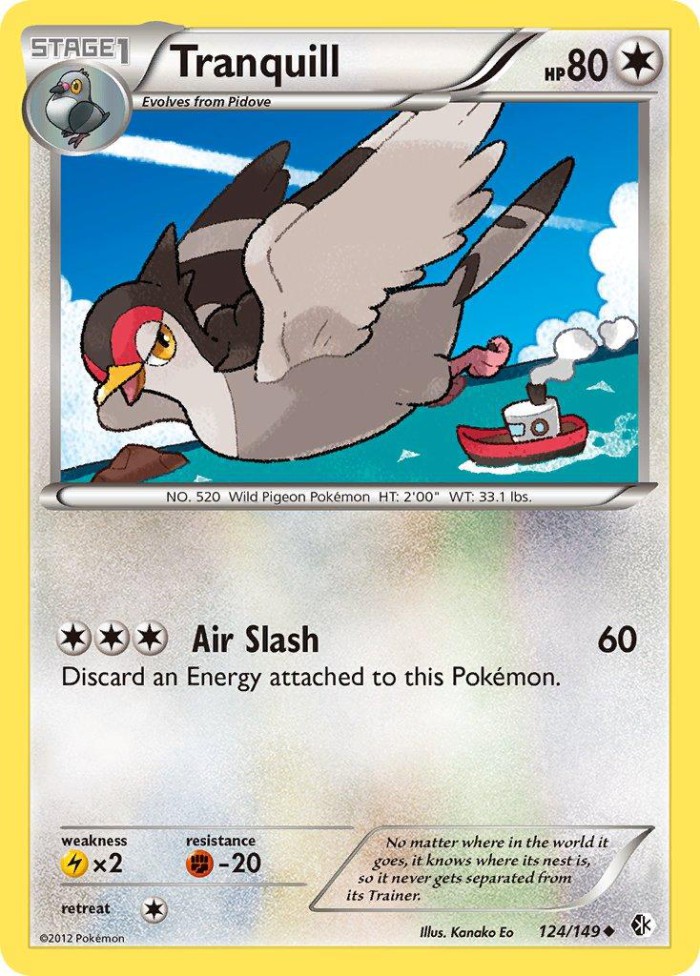 Carte Pokémon: Tranquill [Colombeau]