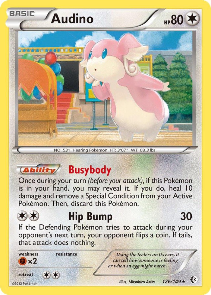 Carte Pokémon: Audino [Nanméouïe]