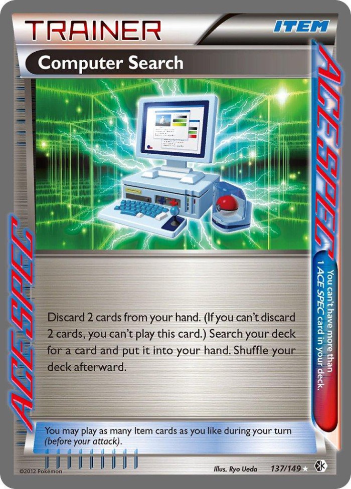 Carte Pokémon: Computer Search [Recherche Informatique]