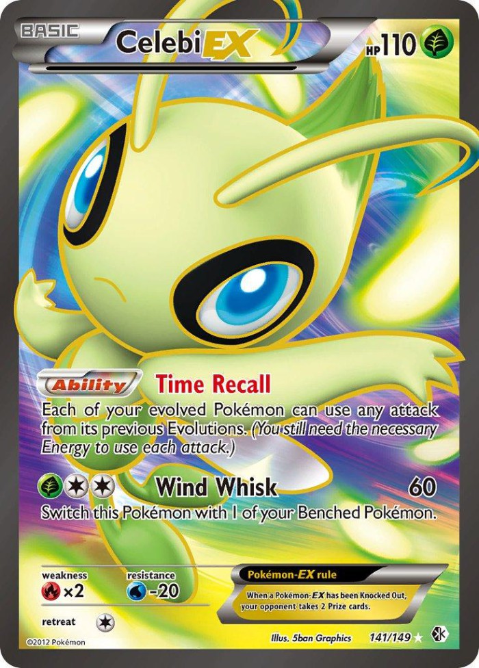 Carte Pokémon: Celebi EX [Celebi EX]