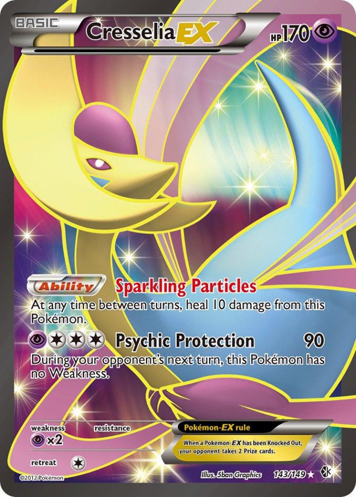 Carte Pokémon: Cresselia EX [Cresselia EX]