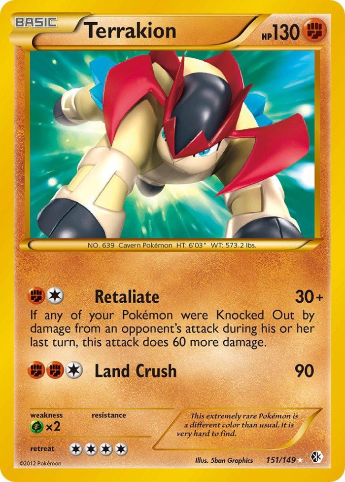 Carte Pokémon: Terrakion [Terrakium]