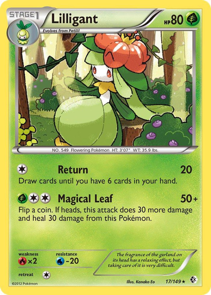 Carte Pokémon: Lilligant [Fragilady]