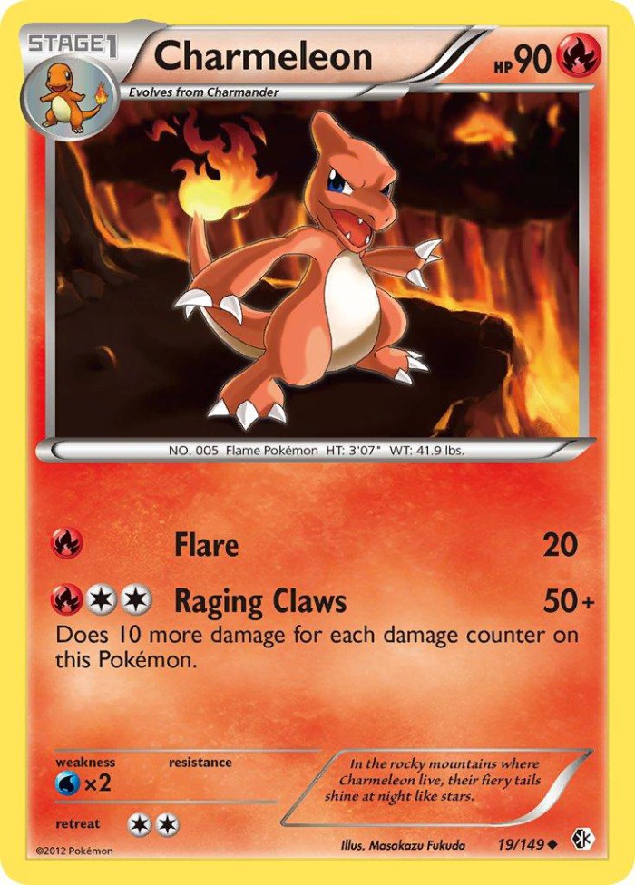 Carte Pokémon: Charmeleon [Reptincel]