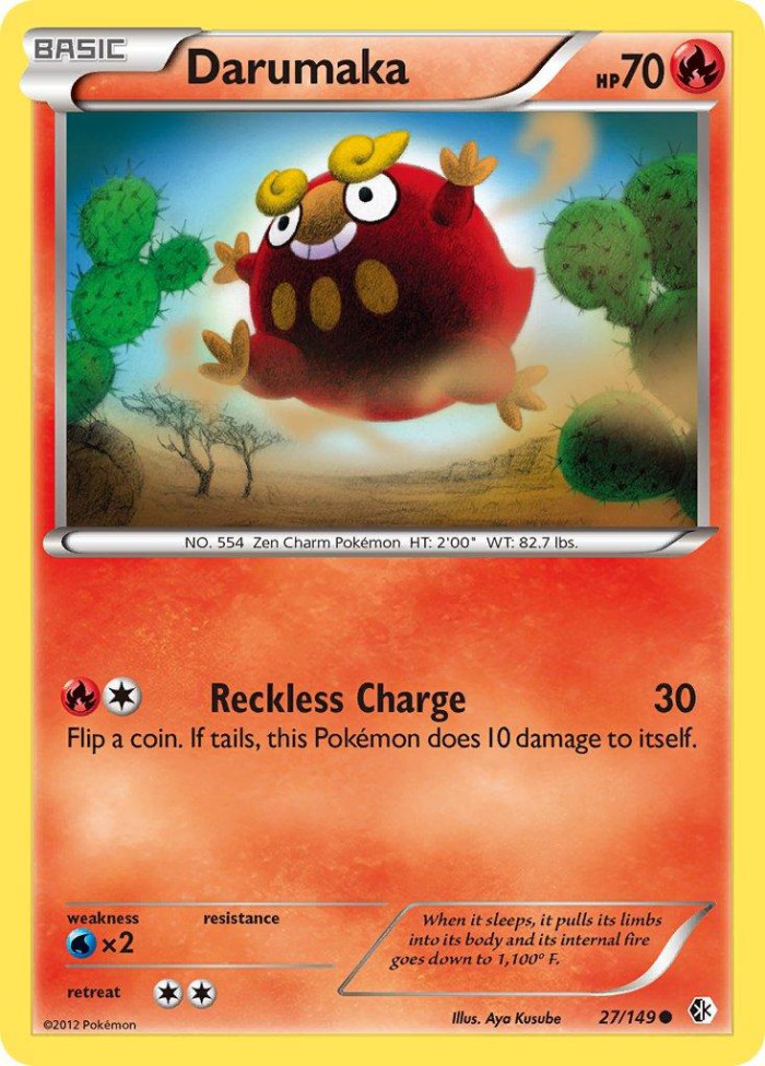 Carte Pokémon: Darumaka [Darumarond]