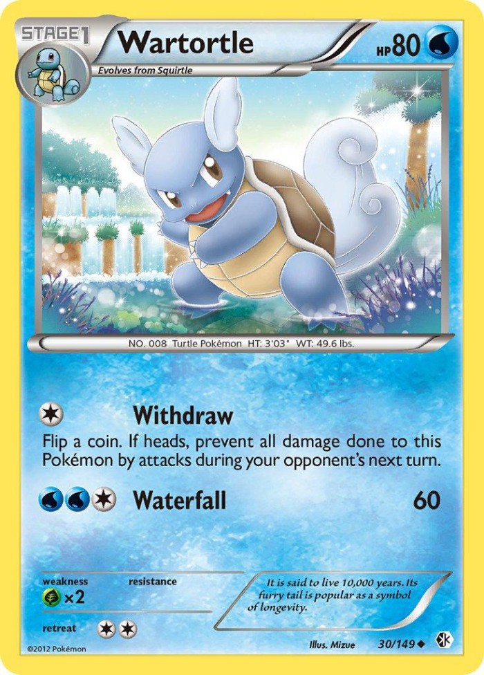 Carte Pokémon: Wartortle [Carabaffe]