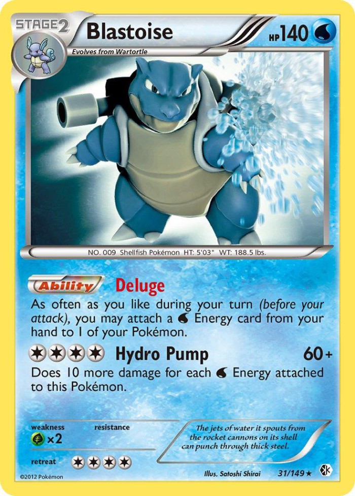 Carte Pokémon: Blastoise [Tortank]